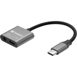 Sandberg USB-C Audio Adapter PD65W Référence: 136-67