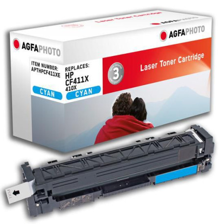 AgfaPhoto Toner cyan, rpl CF411X Référence: APTHPCF411XE