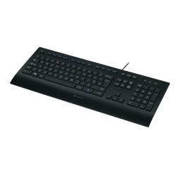 Logitech K280e USB QWERTZ German Black Référence: 920-008669