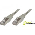 MicroConnect F/UTP CAT6 7m Grey LSZH Ref: STP607