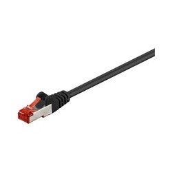 MicroConnect F/UTP CAT6 5m Black PVC Ref: B-FTP605S