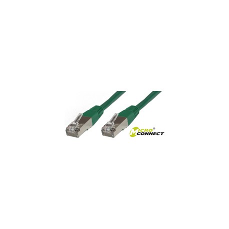 MicroConnect F/UTP CAT6 2m Green LSZH Ref: STP602G