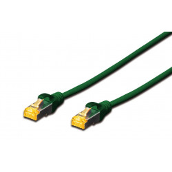 MicroConnect S/FTPCAT6A 0.5M Green Snagless Reference: SFTP6A005GBOOTED