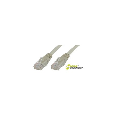 MicroConnect U/UTP CAT6 1M Grey PVC Ref: B-UTP601