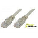 MicroConnect U/UTP CAT6 1M Grey PVC Ref: B-UTP601