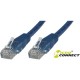 MicroConnect U/UTP CAT6 1M Blue PVC Ref: B-UTP601B