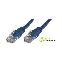 MicroConnect U/UTP CAT6 1M Blue PVC Ref: B-UTP601B