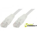 MicroConnect U/UTP CAT6 2M White PVC Ref: B-UTP602W