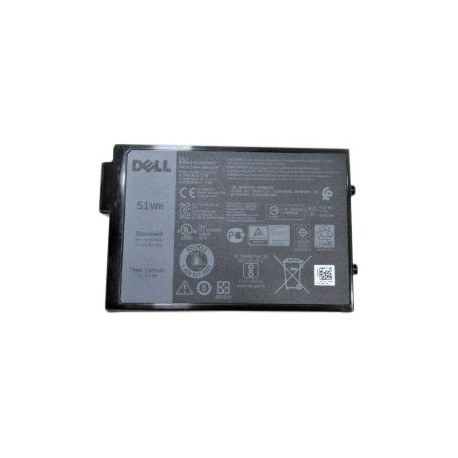 Dell Battery, 51WHR, 3 Cell, Reference: W125710744