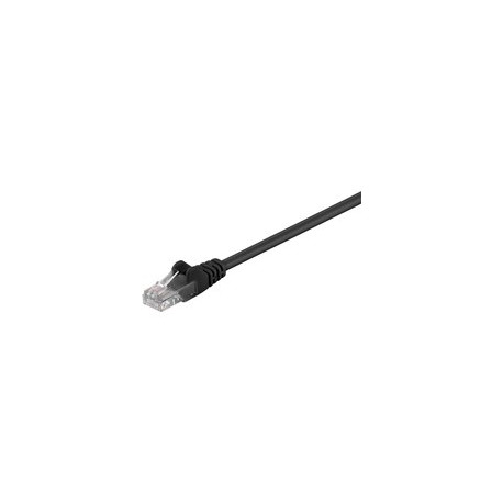 MicroConnect U/UTP CAT5e 15M Black PVC Reference: B-UTP515S