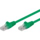 MicroConnect U/UTP CAT6 3M Green LSZH Ref: UTP603G