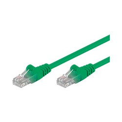 MicroConnect U/UTP CAT6 3M Green LSZH Ref: UTP603G