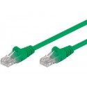 MicroConnect U/UTP CAT6 3M Green LSZH Ref: UTP603G