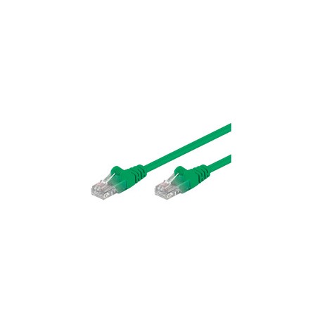 MicroConnect U/UTP CAT6 1M Green LSZH Ref: UTP601G