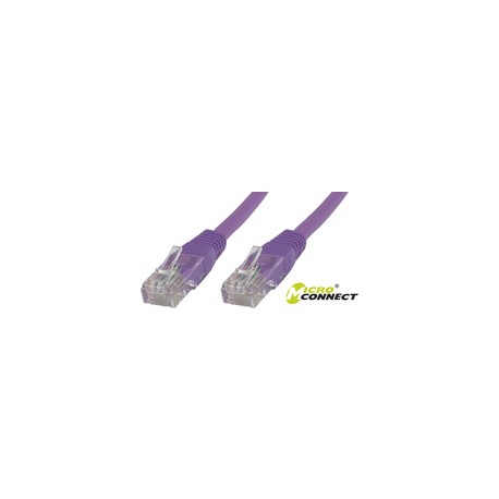 MicroConnect U/UTP CAT6 1M Purple LSZH Ref: UTP601P