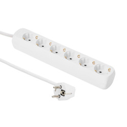 MicroConnect 6-way Schuko Socket 3M White Référence: GRU0063WA