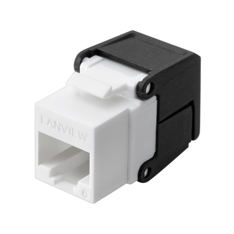 Lanview Cat6 Unshielded flip jack Référence: W125941376