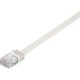 MicroConnect U/UTP CAT6 3M White Flat Ref: V-UTP603W-FLAT