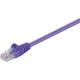 MicroConnect U/UTP CAT5e 1M Purple PVC Ref: B-UTP501P