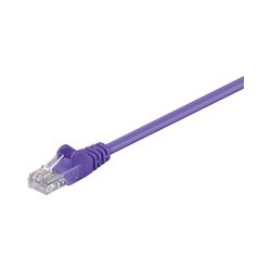 MicroConnect U/UTP CAT5e 1M Purple PVC Ref: B-UTP501P