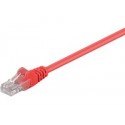 MicroConnect U/UTP CAT5e 1M Red PVC Ref: B-UTP501R