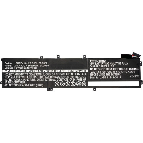 CoreParts Laptop Battery for Dell Référence: MBXDE-BA0090
