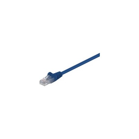 MicroConnect U/UTP CAT5e 1M Blue PVC Ref: B-UTP501B