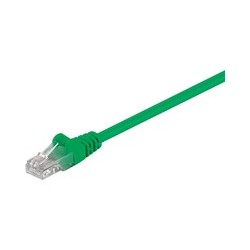 MicroConnect U/UTP CAT5e 1M Green PVC Ref: B-UTP501G