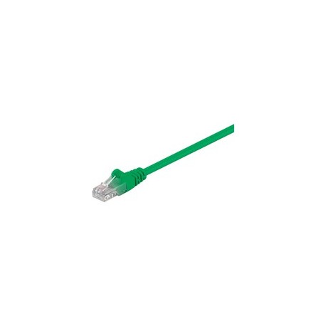 MicroConnect U/UTP CAT5e 1M Green PVC Ref: B-UTP501G