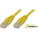 MicroConnect U/UTP CAT5e 1M Yellow PVC Ref: UTP501Y