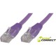MicroConnect U/UTP CAT5e 5M Purple PVC Ref: UTP505P
