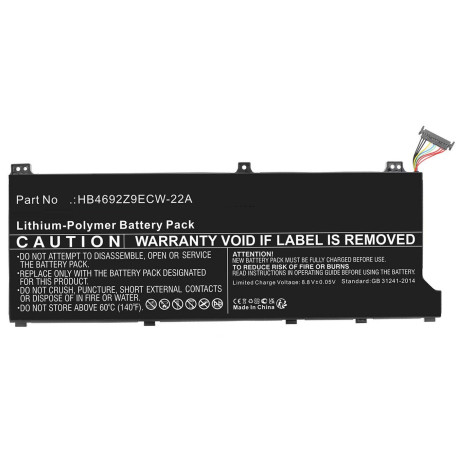 CoreParts Laptop Battery for Huawei Référence: W128436664