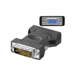 MicroConnect Adapter DVI-I 24+5 - HD15 M-F Ref: MONAJ