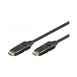 MicroConnect HDMI v1.4 19 - 19 360° plugs Ref: HDM19191.5FS