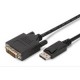 MicroConnect DisplayPort 1.2 - DVI-D M-M 1m Ref: DP-DVI-MM-100