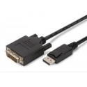 MicroConnect DisplayPort 1.2 - DVI-D M-M 1m Ref: DP-DVI-MM-100