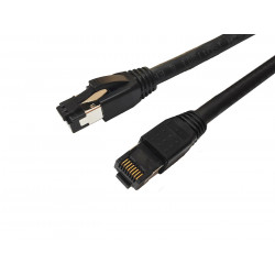 MicroConnect CAT8.1 S/FTP 0,50m Black LSZH Reference: W126443446
