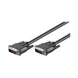 MicroConnect DVI-D 24+1-pin 3m M-M Black Reference: MONCC3