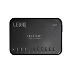 Leba NoteCharge 10 Ports, USB-C 12 Référence: W128250330