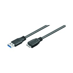 MicroConnect USB3.0 A-B Micro 0,5m M-M Ref: USB3.0AB05MICRO