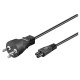 MicroConnect PowerCord DK to C5 1.8m Référence: PE120819