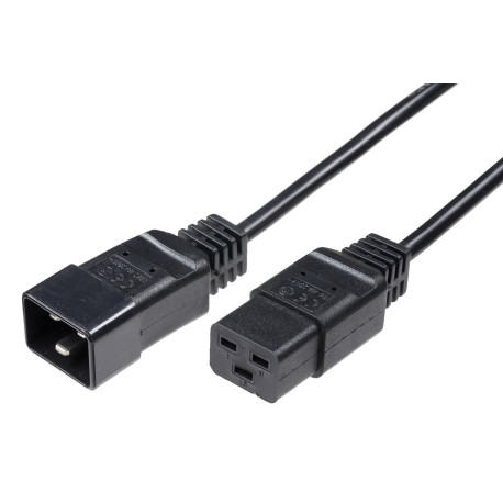 MicroConnect Power Cord C19 - C20 16A 3m Référence: PE141530