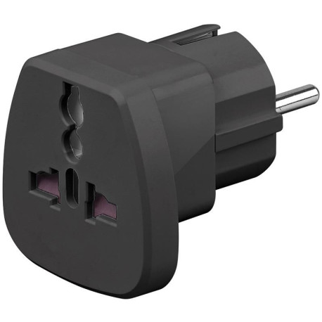 MicroConnect Universal Travel adapter black Référence: PETRAVEL-B