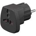 MicroConnect Universal Travel adapter black Référence: PETRAVEL-B