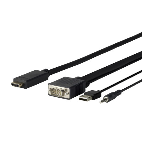 Vivolink PRO VGA + AUDIO TO HDMI Référence: PROVGAHDMI1