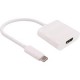 MicroConnect USB - C to HDMI, White Ref: USB3.1CHDMIW