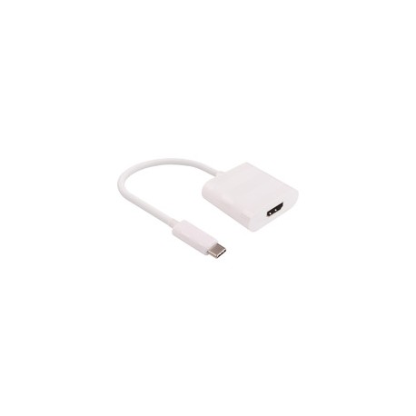 MicroConnect USB - C to HDMI, White Ref: USB3.1CHDMIW