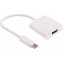 MicroConnect USB - C to HDMI, White Ref: USB3.1CHDMIW