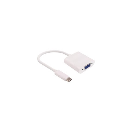 MicroConnect USB - C to VGA Adapter 0.2m Ref: USB3.1CVGAW