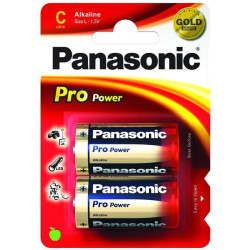Panasonic LR14PPG, 1.5V, Alkaline Référence: LR14PPG/2BP